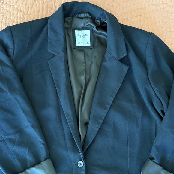 Abercrombie & Fitch navy blue blazer, size XL - Picture 5 of 7